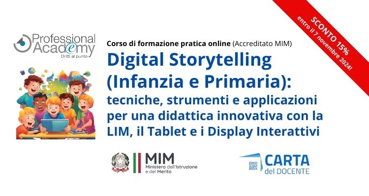 Digital Storytelling: come stimolare la creatività e l’apprendimento dei tuoi alunni e studenti